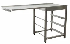 SARO Ablauftisch für Spülmaschine links, 1600mm