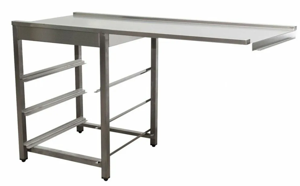 SARO Ablauftisch für Spülmaschine rechts, 1600mm