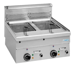 SARO Auftisch Elektro-Fritteuse EF66 10+10 L, 18kW