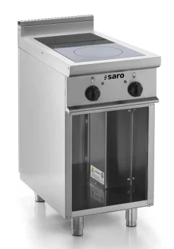 SARO Ceranfeld mit offenem Unterbau E7/CVE2BA mit 2x 2,5 kW