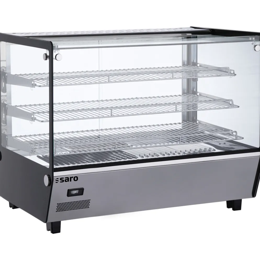 SARO Countertop Warmhaltevitrine SOFIA 160L, Breite 856mm