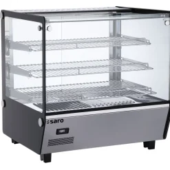 SARO Countertop Warmhaltevitrine SOFIA 120L, Breie 678mm