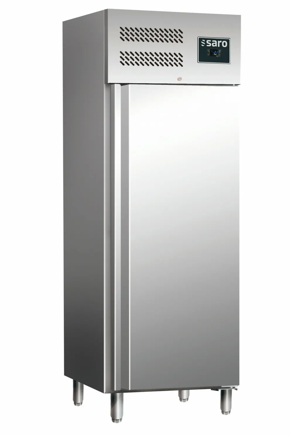 SARO Edelstahl Gewerbekühlschrank GN 700 PRO