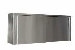 SARO Edelstahl Wandhängeschrank, B 1200mm x T 400mm