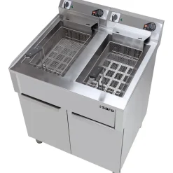 SARO Elektrofritteuse BRAGA 20+20 L, 2x 400V, 2x 18 kW