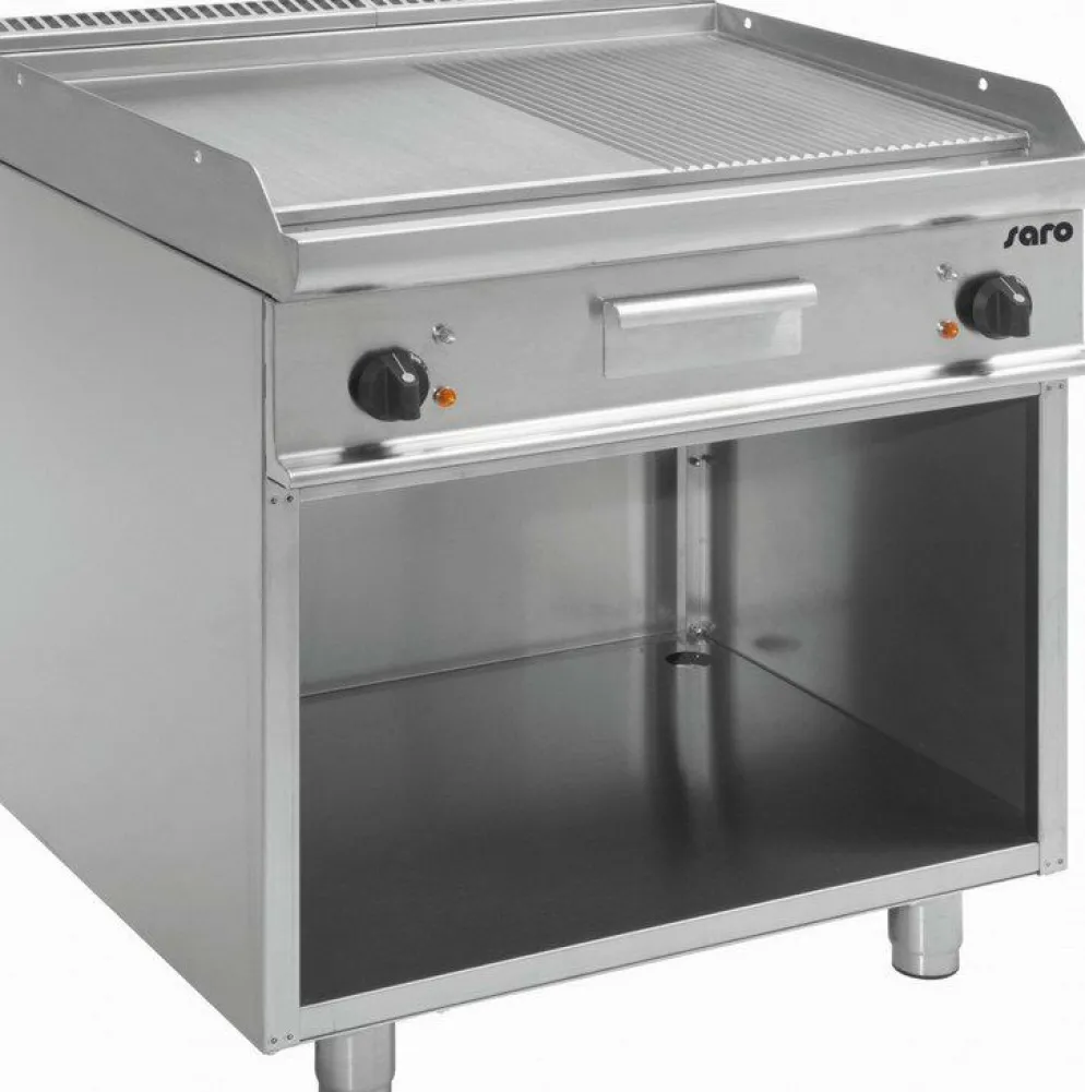 SARO Elektro-Griddleplatte mit offenem Unterbau E7/KTE2BAM