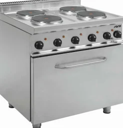 SARO Elektroherd mit Elektrobackofen E7/CUET4LE