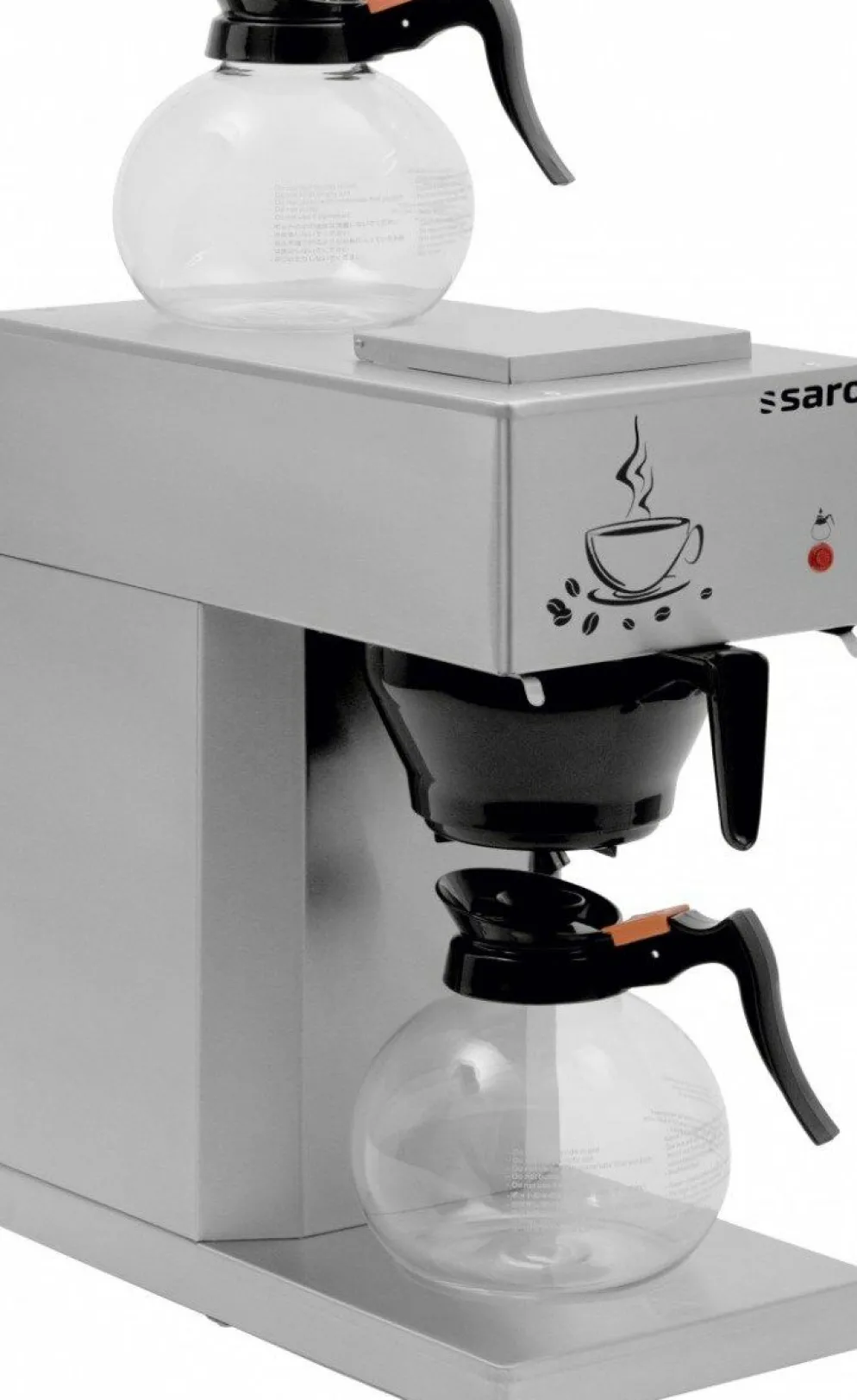 SARO Filter Kaffeemaschine ECO mit 2 Glaskannen