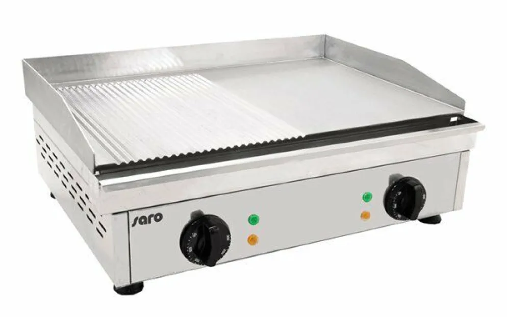 SARO FRY TOP GM610 M | Griddleplatte | Edelstahl | 3,5 kW