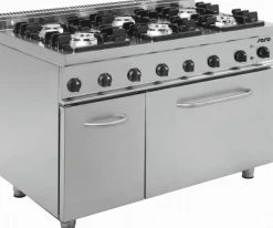 SARO Gasherd mit Elektrobackofen E7/KUPG6LE