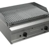 SARO Gas-Lavasteingrill E7/BS2BB Edelstahlrost mit V-Profil