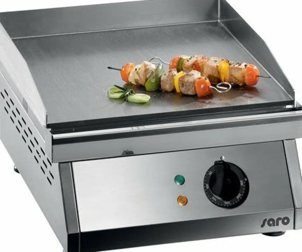 SARO Griddleplatte FRY TOP 400 | Edelstahl | 3 kW