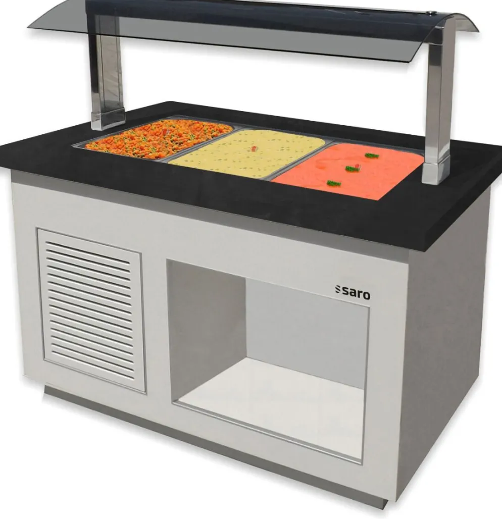 SARO Heißes Buffet Premium Line SB-H130 weiss