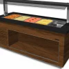 SARO Heißes Buffet Premium SB-H230 braun/schwarz für 6x 1/1 GN