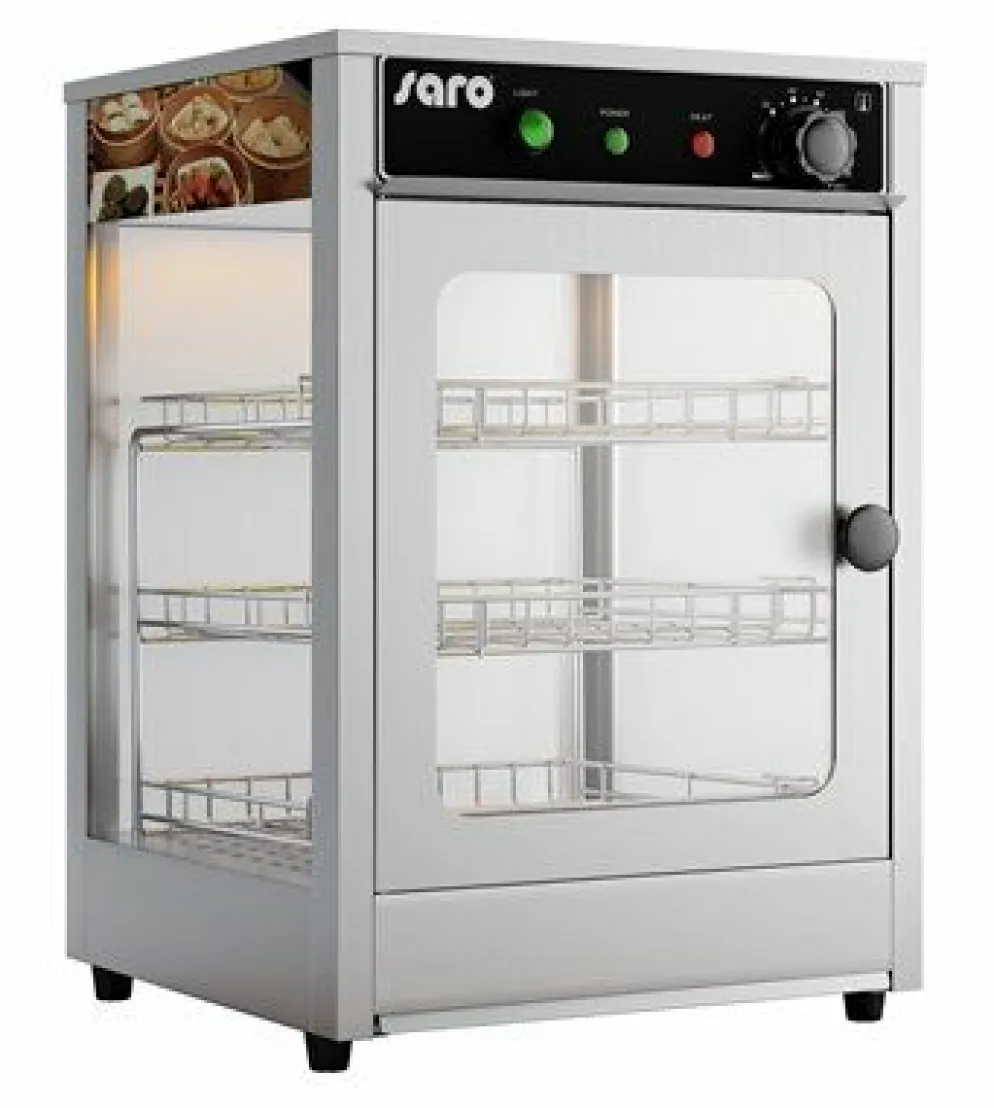SARO Heiße Theke Warmhaltevitrine FIONA, Breite 350mm