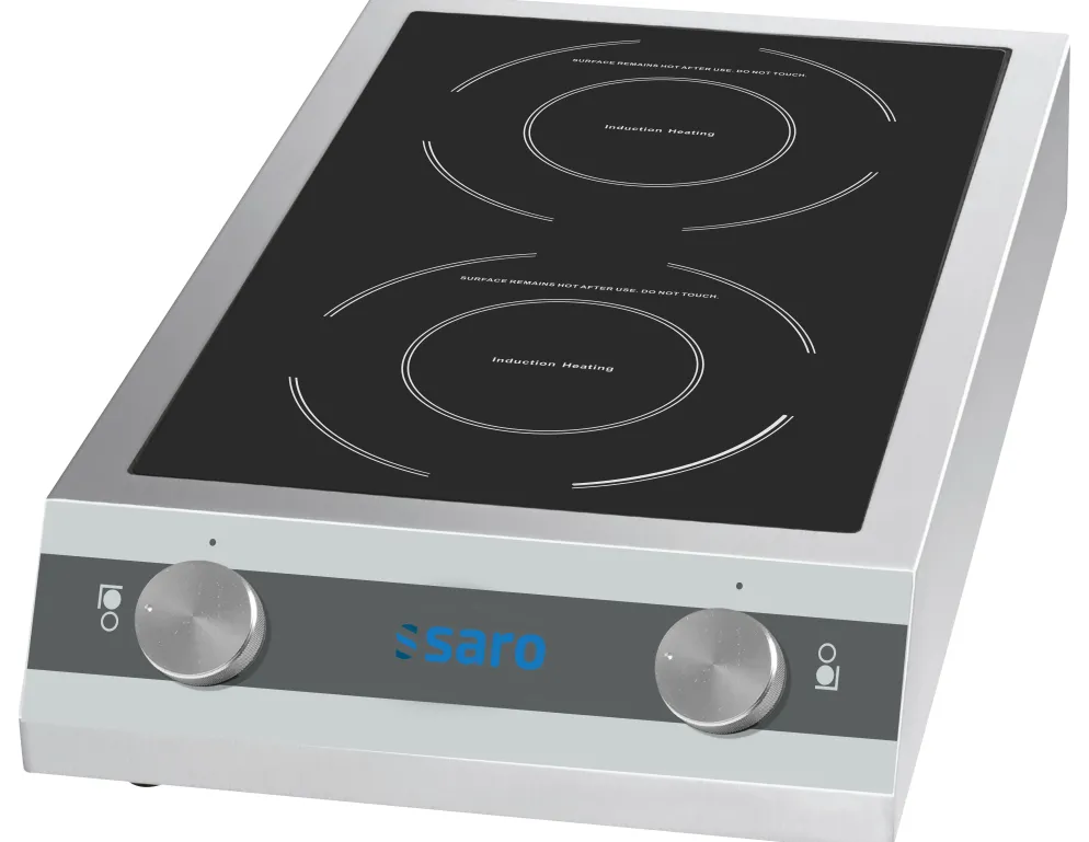 SARO Induktionskochplatte ANITA, 2 Zonen, 7kW