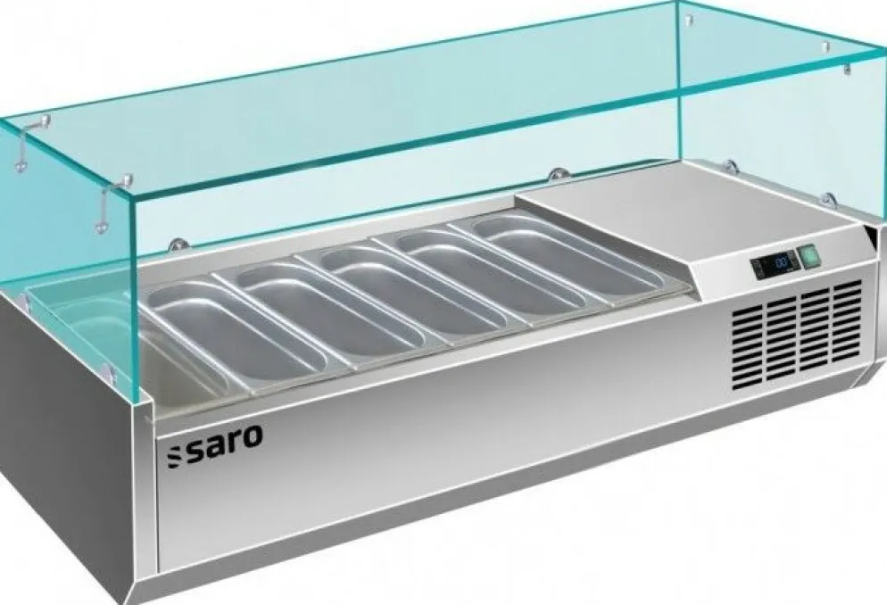 SARO Kühlaufsatz VRX 1400/380, 6x 1/3GN