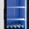 SARO Kühlschrank mit Glastür - schmal, Modell SK 301