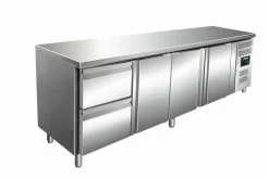 SARO Kühltisch inkl. 2er Schubladenset KYLJA 4110 TN