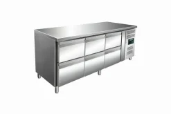 SARO Kühltisch inkl. 3x 2er Schubladenset KYLJA 3160 TN