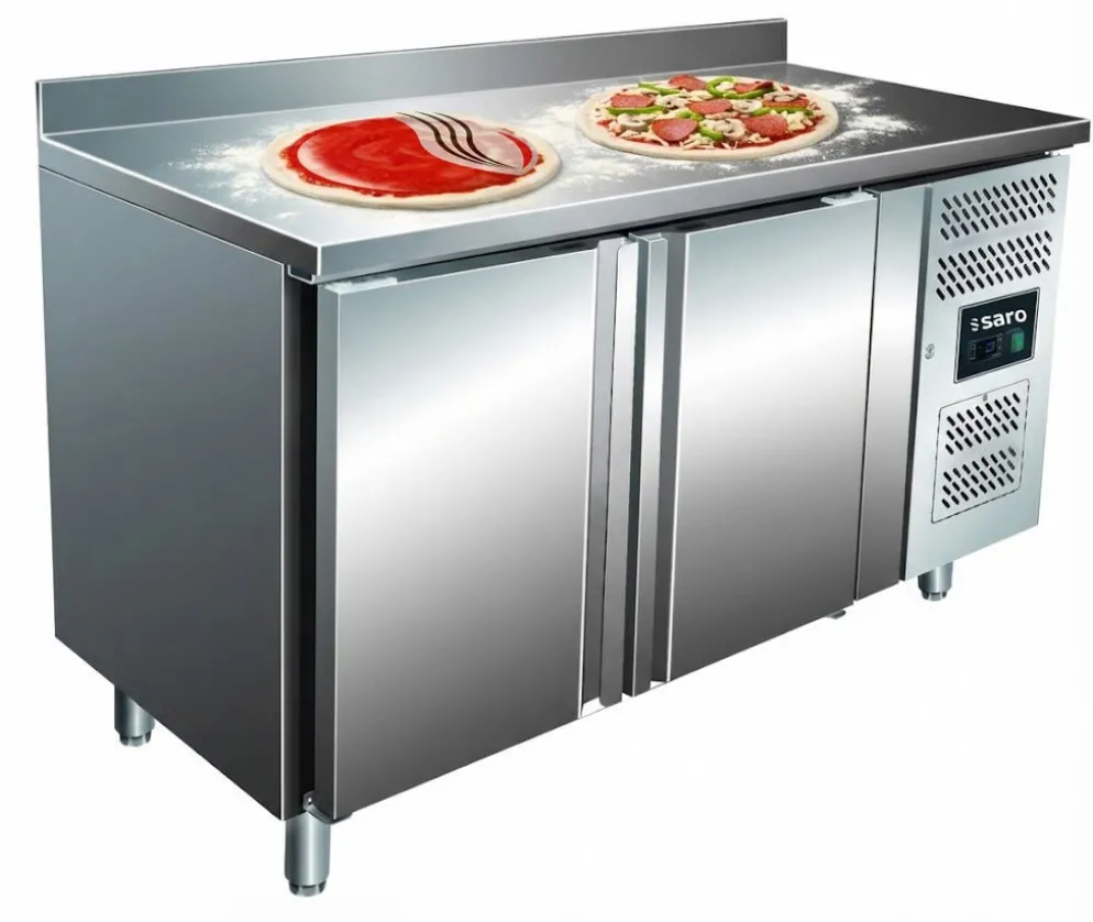 SARO Kühltisch KYLJA 2200TN, Aufkantung, Breite 1360mm