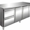 SARO Kühltisch 2 Türe, Schuladenset GN 3110 TN, Breite 1795mm