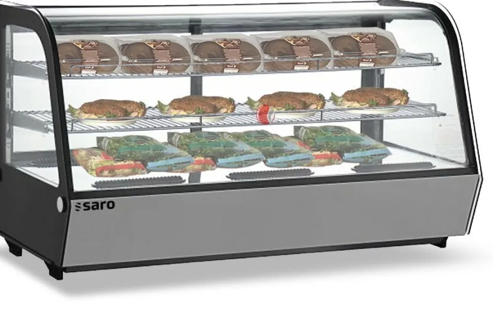 SARO Kühlvitrine Countertop-Kühlung LISBETH 202