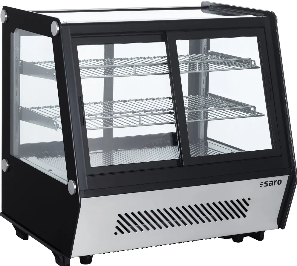 SARO Kühlvitrine Countertopkühlung vorn+hinten Schiebetüren SELF 125