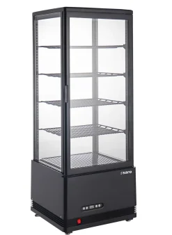 SARO Kühlvitrine SC100AV, schwarz