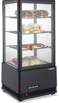 SARO Kühlvitrine SC 70 AV, schwarz