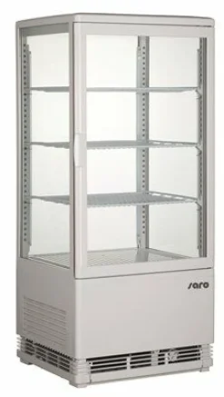 SARO Kühlvitrine SC 80 weiß 78 L