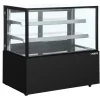 SARO Kuchenvitrine MARION AV 410L schwarz, Breite 1200 mm