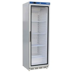 SARO Lagerkühlschrank mit Glastür - weiß HK 400 GD