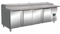 SARO Pizza Belegstation, Granitarbeitsplatte, 1/3 GN SH 2500mm