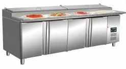 SARO Pizza Belegstation, Granitarbeitsplatte, 1/3 GN SH 2500mm
