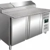 SARO Pizza Belegstation SH 1500mm, Granitarbeitsplatte, 1/3 GN