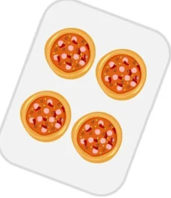 SARO Pizzaofen FABIO 1620 für 4x Ø 30cm Pizzen