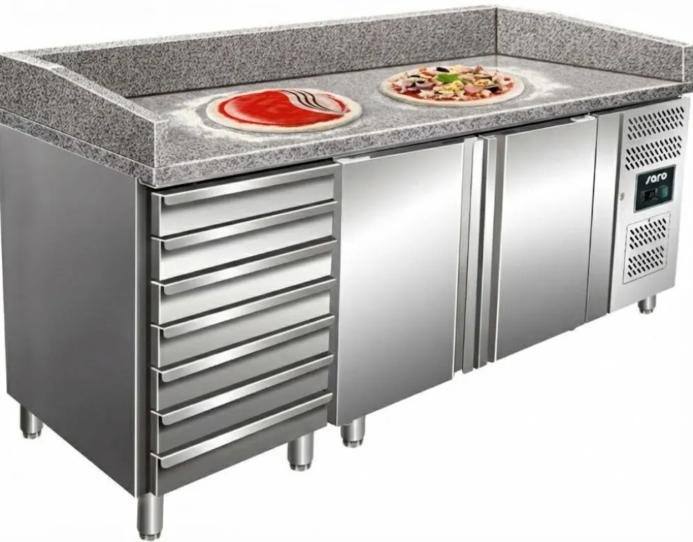 SARO Pizzatisch PZ 2610 TN PRO, Breite 2025mm