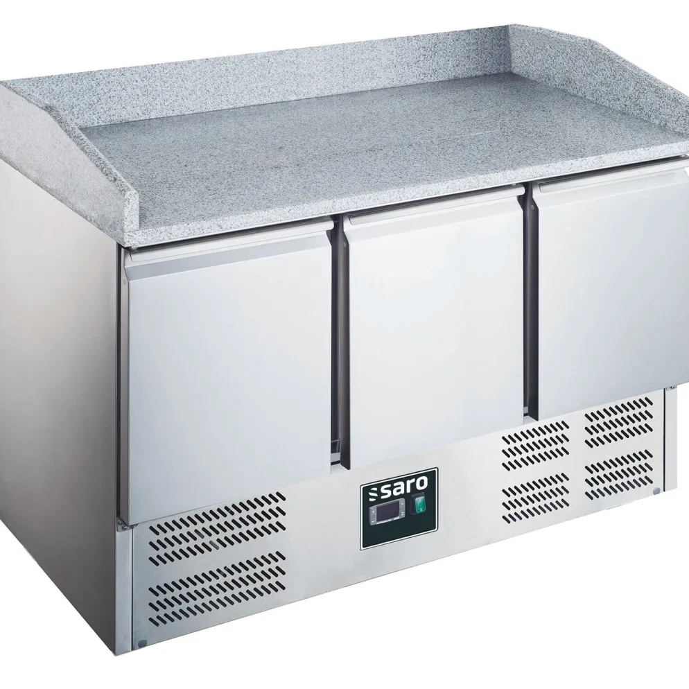 SARO Pizzatisch, 3 Türen, ES 903 PZ, Breite 1400mm