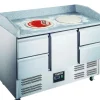 SARO Pizzatisch, 1 Tür+4 Schubladen, 903 PZ 1/4, Breite 1400mm