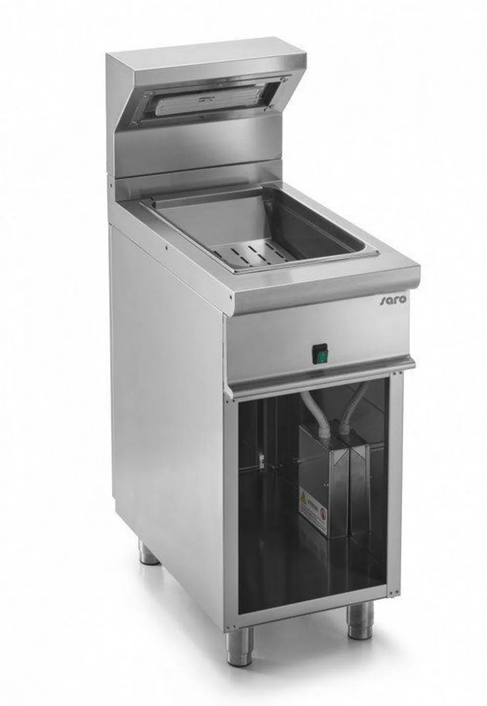 SARO Pommeswärmer mit offenem Unterbau E7/SPE40BA, 1/1 GN