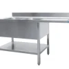 SARO Spülcenter 2 Becken, links - B 1800 x T 700 mm