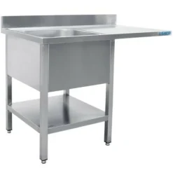 SARO Spülcenter 1 Becken, links - B 1200 x T 600 mm
