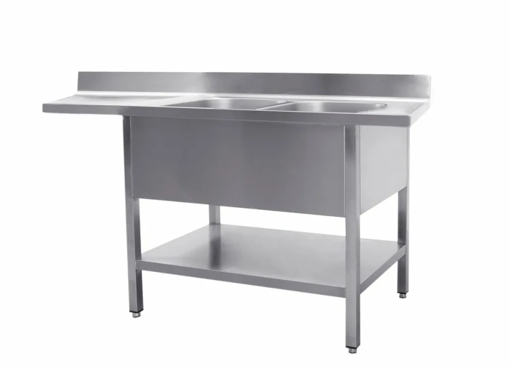 SARO Spülcenter 2 Becken rechts - B 1800 x T 700 mm
