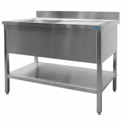 SARO Spültisch 1 Becken, links - B 1000 x T 600 mm