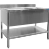 SARO Spültisch 1 Becken rechts, B 1000 x T 700 mm