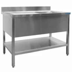 SARO Spültisch 1 Becken rechts, 1200x600x850mm