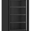 SARO Tiefkühlschrank GTK560 PRO mit Glastür, schwarz