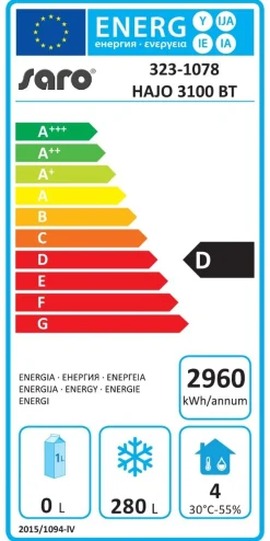 SARO Tiefkühltisch HAJO 3100 BT