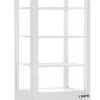 Saro Umluftkühlvitrine SVEN weiß, 515x485x1689 mm 235 Liter